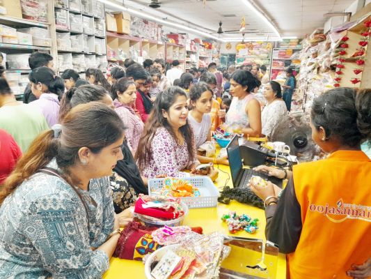 ज्ञानगंगा ओम मूर्ति माला केन्द्र बना धार्मिक आस्था का प्रमुख केन्द्र