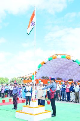 एनटीपीसी तलईपल्ली में देशभक्ति और उत्साह के साथ मना 79वां स्वतंत्रता दिवस