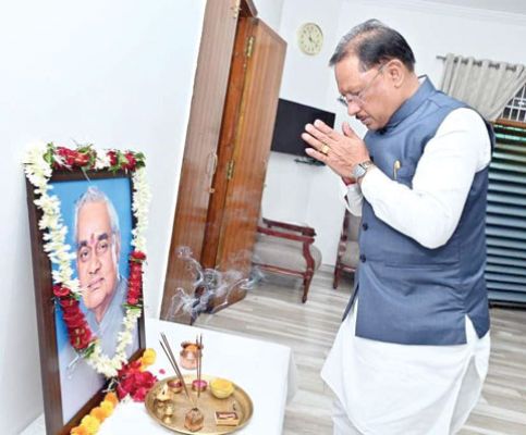 छत्तीसगढ़ निर्माता के रूप में सदैव रहेंगे स्मरणीय-साय