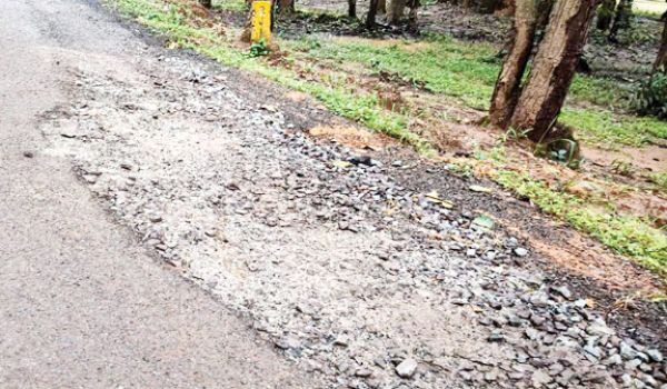 खबर का असर: हरवेल से गम्हरी को जोडऩे वाली मुख्य मार्ग की मरम्मत