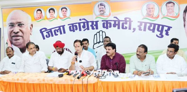 छत्तीसगढ़ में भी पांच सीटों पर वोट चोरी