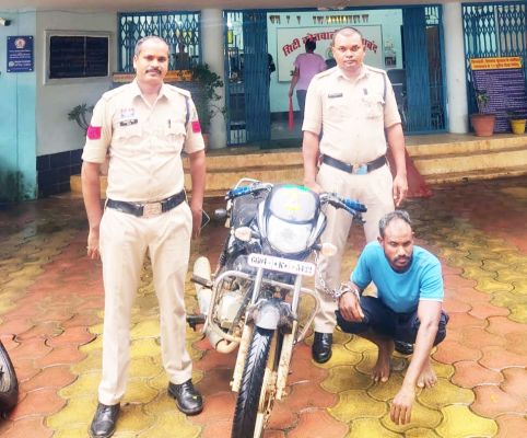 बाइक चोरी, आरोपी गिरफ्तार
