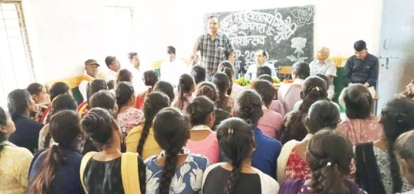 नवीन शासकीय महाविद्यालय भिंभौरी में दीक्षारंभ