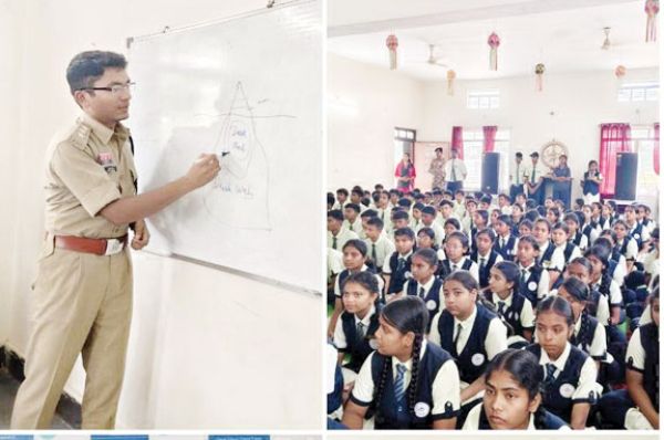 साइबर ठगी से बचाव पर माउंट लिट्रा जी विद्यालय में विशेष संगोष्ठी