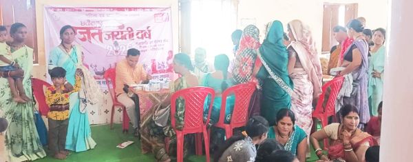 रजत महोत्सव पर महतारी मेगा हेल्थ कैंम्प व जागरूकता कार्यक्रम, 8सौ लाभान्वित