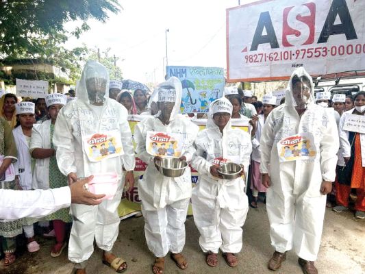 एनएचएम कर्मियों की मांगें जायज- भाजपा सांसद बघेल