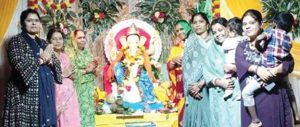बचेली में गणेश उत्सव की धूम