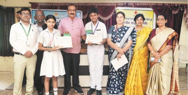 इंटेक विरासत क्विज में डीपीएस भिलाई प्रथम, दूसरे स्थान पर आदर्श कन्या विद्यालय दुर्ग