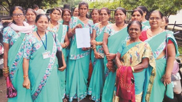 मितानिनों ने की प्रोत्साहन राशि की मांग