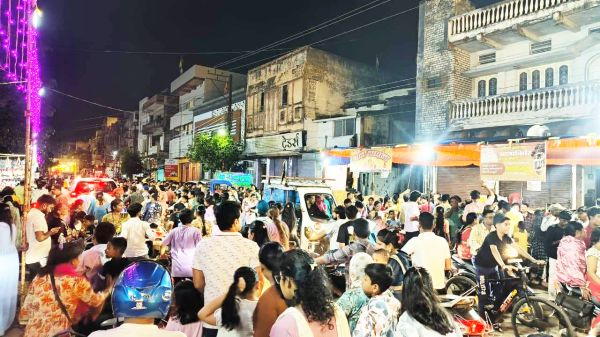 नांदगांव में गणेश पर्व का उत्साह पूरे शबाब पर