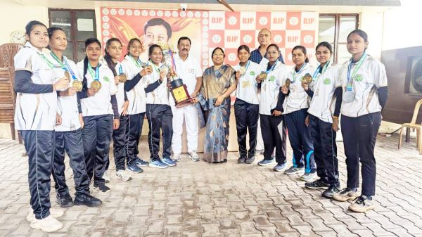 सीनियर राष्ट्रीय थ्रोबॉल स्पर्धा में छत्तीसगढ़ का शानदार प्रदर्शन