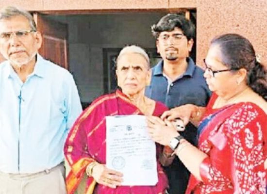 मारो चौकी से जारी हुआ जिंदा महिला का मृत्यु प्रमाण-पत्र