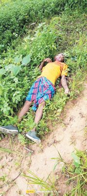 संदिग्ध हालात में मिली लाश, हत्या की आशंका, फॉरेंसिक टीम पहुंची जांच में