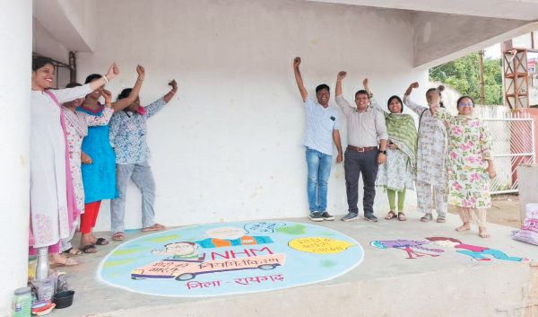 एनएचएम कर्मचारियों की हड़ताल का 16वां दिन