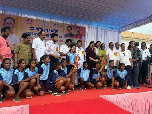 राज्य स्तर खेल स्पर्धा में तुसदा के खिलाडिय़ों का जलवा