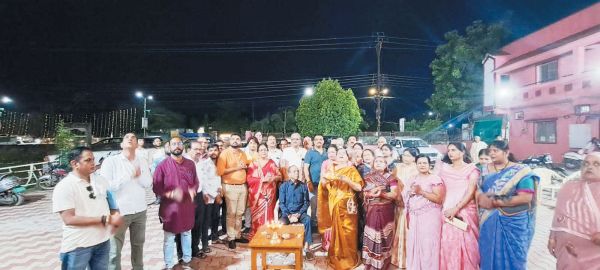 शिक्षक सम्मान व परशुराम की मूर्ति का अनावरण