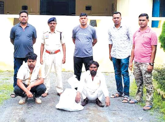 गांजा तस्करी, 2 आरोपी बंदी