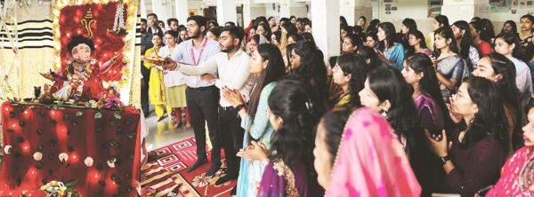 भारती विवि में गणेश उत्सव पर विविध कार्यक्रम