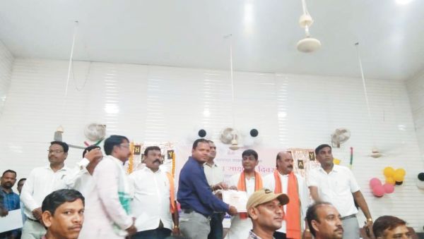 अंतरराष्ट्रीय साक्षरता दिवस पर अक्षय साहू सम्मानित