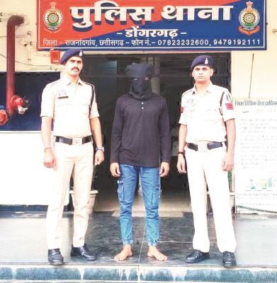 चाकू लहराने वाला आरोपी गिरफ्तार