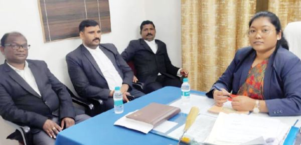 निगरानी व सलाह समिति की मासिक बैठक