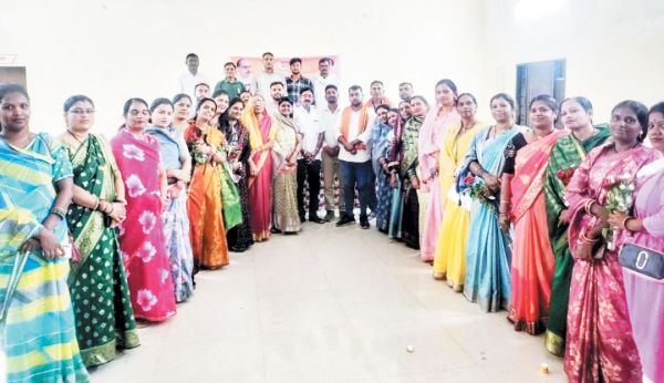 सेवा पखवाड़ा कार्यक्रम को लेकर भाजपा मंडल की बैठक