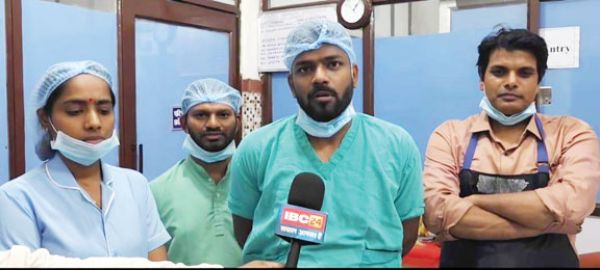  जिला अस्पताल में लैप्रोस्कोपिक पद्धति से किडनी का ऑपरेशन