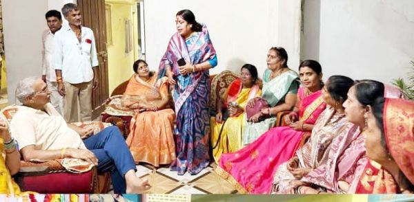  महिला मोर्चा प्रदेश अध्यक्ष विभा अवस्थी का स्वागत