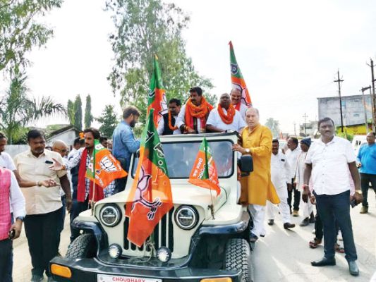 भाजपा किसान मोर्चा के प्रदेश अध्यक्ष के प्रथम नगर आगमन पर भव्य स्वागत