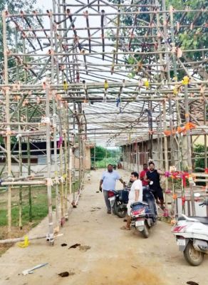 दुर्गा पूजा की तैयारियां जोर-शोर से