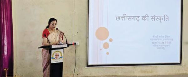 मॉडल कॉलेज में छत्तीसगढ़ के 25 वर्षों की विकास यात्रा पर सेमीनार