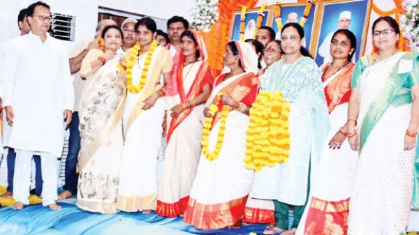 राष्ट्रव्यापी स्वर्वेद सन्देश यात्रा पहुंची कोंडागांव