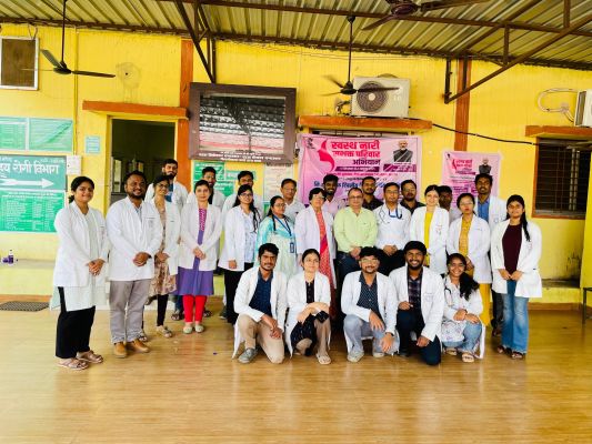 स्वस्थ्य नारी सशक्त परिवार अभियान से सैकड़ों मरीज लाभान्वित