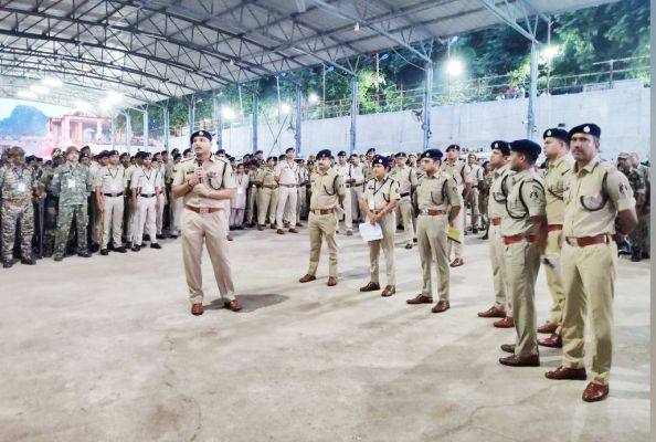 नवरात्र मेले के लिए एक हजार जवान रहेंगे तैनात