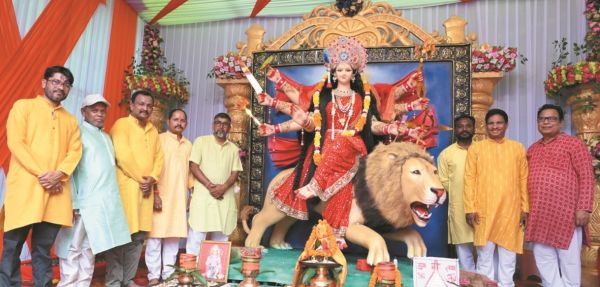 विराट नगर में विराट रूप में विराजित हुई मां दुर्गा