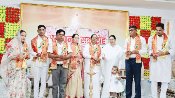 मगरलोड में जनप्रतिनिधियों का सम्मान