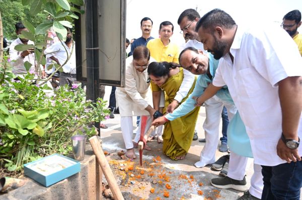 शदाणी दरबार के पास रोड डिवाइडर का सौंदर्याकरण, 35 लाख खर्च होंगे 