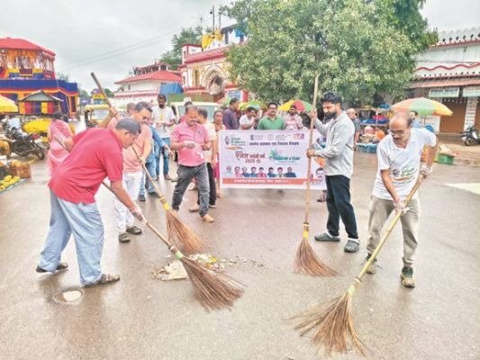 स्वच्छ जगदलपुर के संकल्प को साकार करने विशेष अभियान
