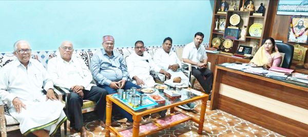 नवनिर्वाचित अध्यक्ष भारद्वाज ने विधायक से की मुलाकात