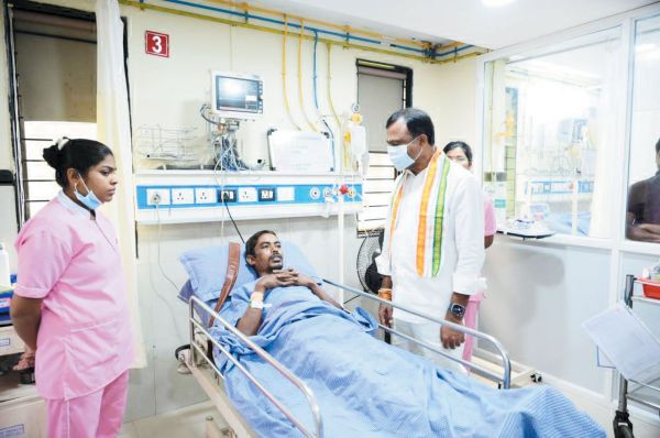 गोदावरी इस्पात में हादसा : सुरक्षा उपायों की अनदेखी की वजह से, 6 मौतें