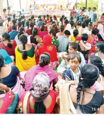  पोषण माह पर विशेष लोकसंपर्क कार्यक्रम,ग्रामीणों में बढ़ी जागरूकता