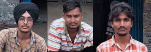 साइबर ठगी से म्यूल एकाउंट में आए लाखों रुपए, भिलाई के 3 युवक गिरफ्तार