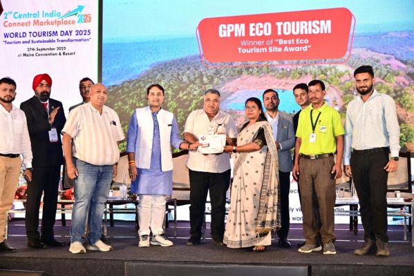 गौरेला-पेंड्रा-मरवाही को राज्य स्तरीय सर्वश्रेष्ठ इको-टूरिज्म साइट पुरस्कार