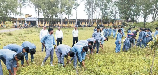 आईटीआई बस्तर में चलाया स्वच्छता अभियान