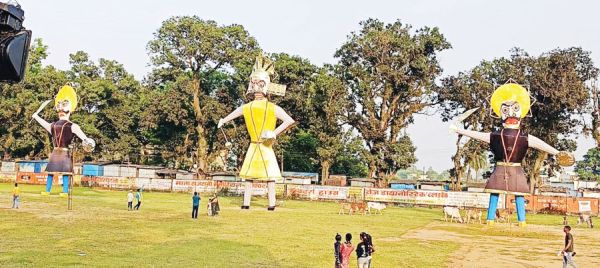  दशहरा मेला, 45 फीट के  रावण पुतले का होगा दहन