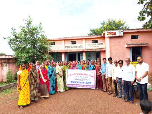 जागरूकता रैली में शामिल हुए जनपद सभापति ब्रह्मानंद साहू