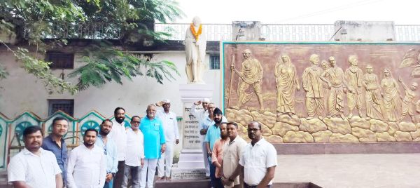 ब्लॉक कांग्रेस ने मनाई गांधी-शास्त्री की जयंती