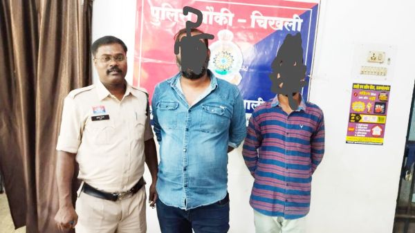 शांतिभंग करने वाले 2 बदमाशों पर कार्रवाई