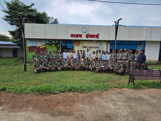 ओडिशा फॉरेस्ट रेंजर्स कॉलेज अंगुल के प्रशिक्षुओं का अध्ययन भ्रमण