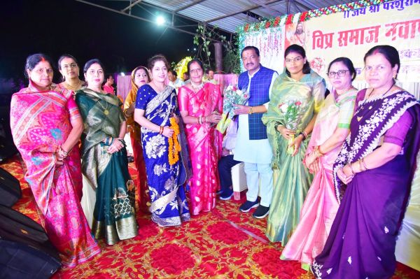 ब्राम्हण समाज ने मनाया शरदोत्सव